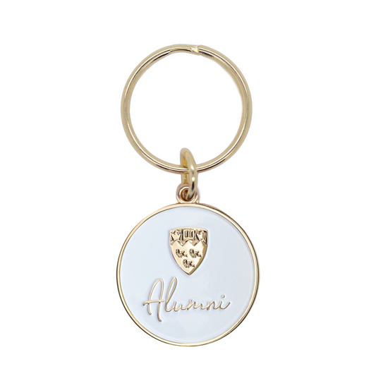 ALUMNI ENAMEL KEYCHAIN