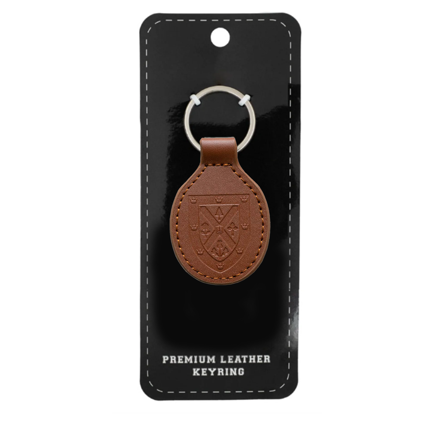 HERITAGE LEATHER KEYCHAIN