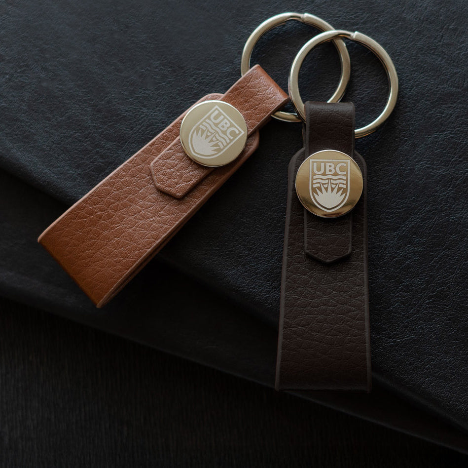 CAMPUS LEATHER KEYCHAIN