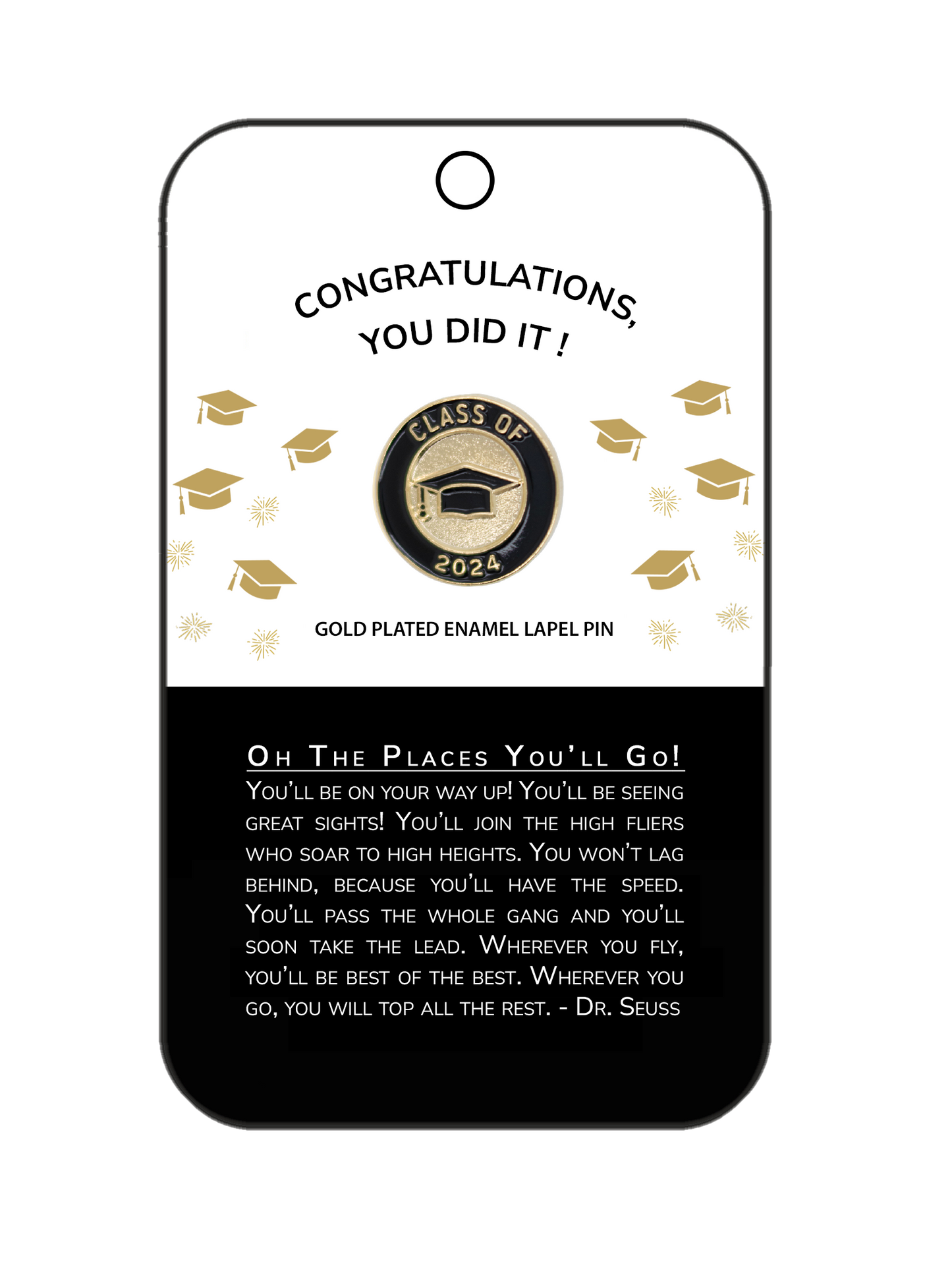 CLASS OF 2024 PIN